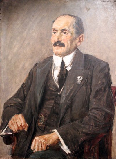 Porträt von Oscar Cassel von Max Liebermann